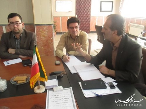 دوازدهمین جلسه ستاد انتخابات شهرستان ترکمن برگزار شد