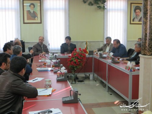 نخستین نشست تخصصی ارتقاء بهره وری در حمل و نقل جاده ای استان گلستان