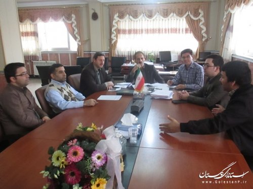 چهاردهمین جلسه ستاد انتخابات شهرستان ترکمن برگزار شد