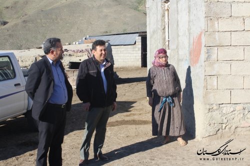 بازدید فرماندار مراوه تپه از عشایر منطقه پاشایولی