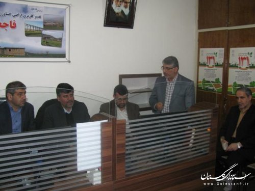 بازدید رئیس سازمان جهاد کشاورزی کرمان از سامانه 131 استان گلستان