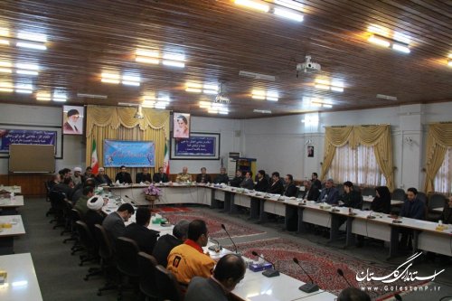 نهمین جلسه شورای اداری شهرستان گرگان برگزار شد