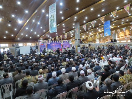 شرکت فرماندار شهرستان آق قلا در مراسم استقبال نمادین از حضرت امام خمینی(ره)