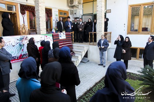 برپایی مراسم گرامیداشت سالگرد پیروزی انقلاب اسلامی در میراث  فرهنگی گلستان