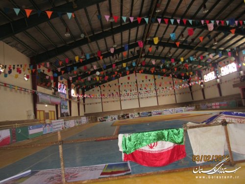 بازدید فرماندار گمیشان از آماده سازی محل برگزاری مسابقات بین المللی گورش