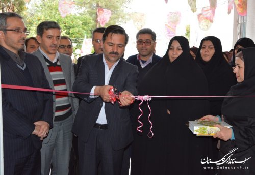 افتتاح مرکز حرفه آموزی مددجویان شهرستان گنبد