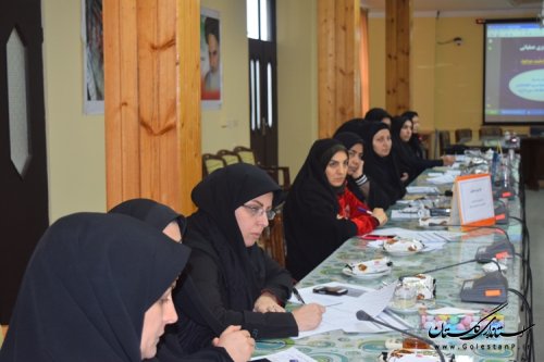جلسه کارگروه بانوان و خانواده شهرستان کردکوی تشکیل شد 