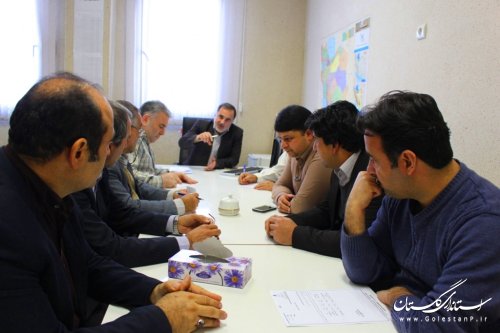 جلسه هماهنگی "برگزاری آموزش اعضاء شعب اخذ رأی" شهرستان آزادشهر