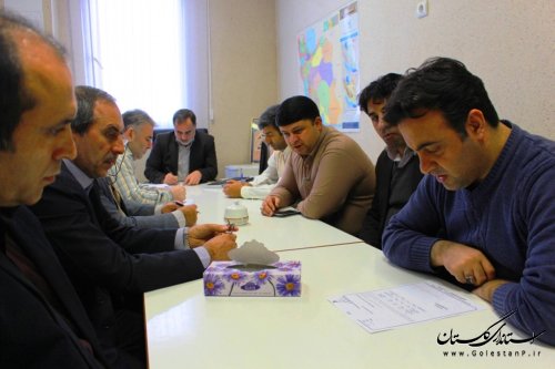 جلسه هماهنگی "برگزاری آموزش اعضاء شعب اخذ رأی" شهرستان آزادشهر