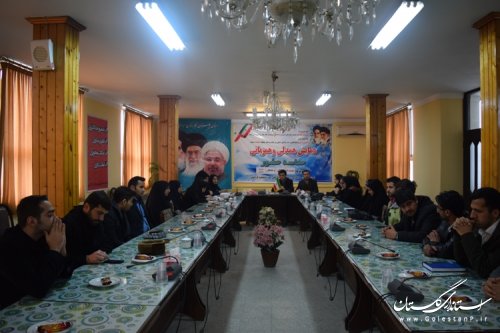 نشست با نخبگان و جوانان شهرستان کردکوی