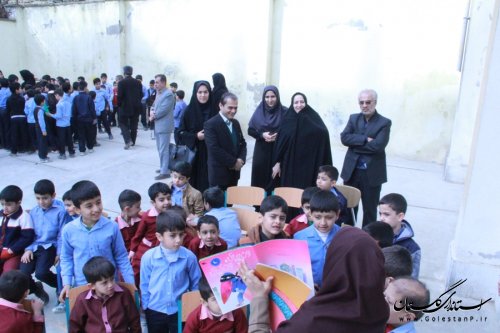 گشایش هشتمین کتابخانه سیارکودک و نوجوانان استان در روستای زیارت