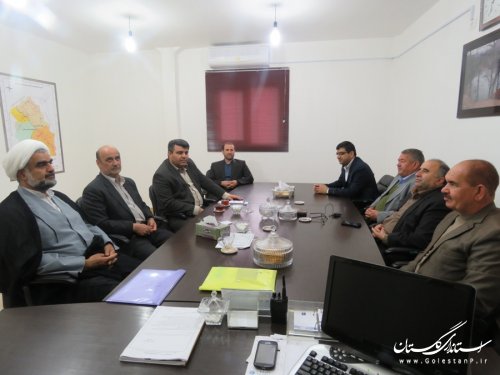 بازدید مدیران استانی و شهرستانی از ستاد انتخابات رامیان