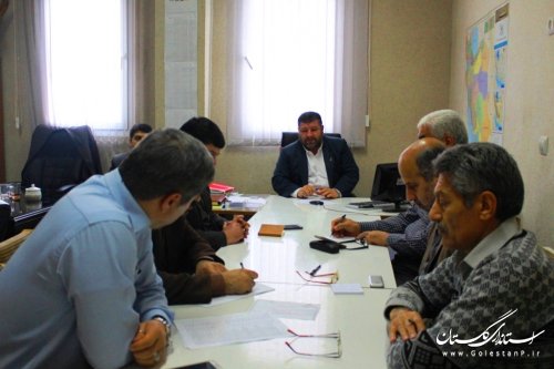جلسه هماهنگی اعضای هیأت اجرایی و نظارت بر انتخابات شهرستان آزادشهر