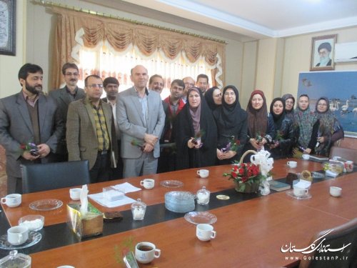 جلسه انجمن کتابخانه عمومی شهرستان ترکمن برگزار شد