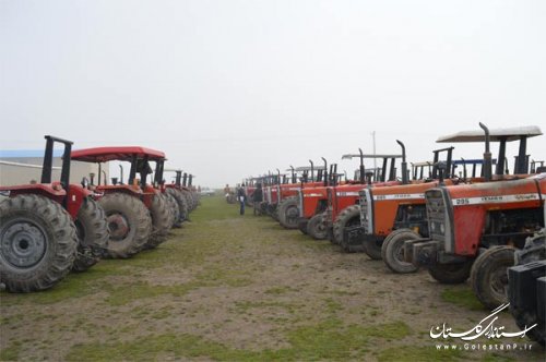 طرح پلاک گذاری ادوات کشاورزی در شهرستان گنبد کاووس در حال انجام است
