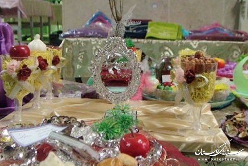 جشنواره خیریه سفره هفت سین دانش آموزان آزادشهر