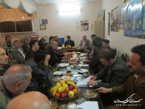 برگزاری جلسه بررسی حمل و نقل کالای استان گلستان در گنبد کاووس