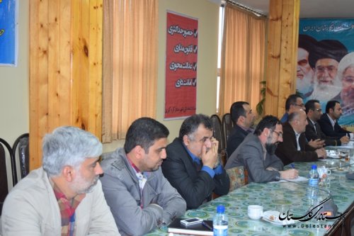 تشکیل آخرین جلسه کارگروه بهداشت و سلامت شهرستان کردکوی 