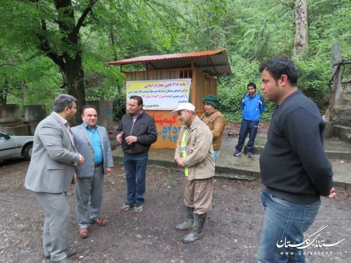 بازدید فرماندار از خدمات رسانی در مکانهای تفریحی و گردشگری رامیان 