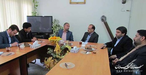 دیدار مدیرکل تعاون،کار ورفاه اجتماعی گلستان با نمایندگان منتخب مردم شرق استان