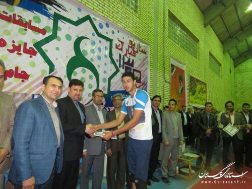 مسابقات والیبال جایزه بزرگ جام نوروز در گالیکش برگزار شد