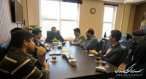 دیدار نوروزی مدیرکل ارتباطات و فناوری اطلاعات استان گلستان با کارکنان