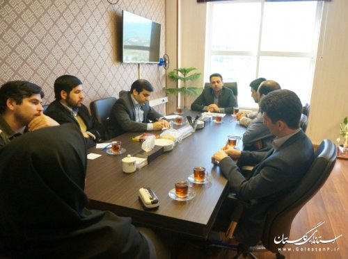 دیدار نوروزی مدیرکل ارتباطات و فناوری اطلاعات استان گلستان با کارکنان