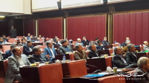 حضور فرماندار گمیشان در همایش منطقه ای دست اندر کاران انتخابات
