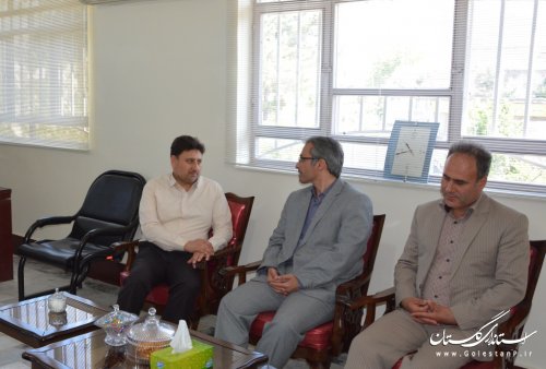 مدیرکل آموزش فنی وحرفه ای گلستان با فرماندار شهرستان گالیکش دیدار کرد‏