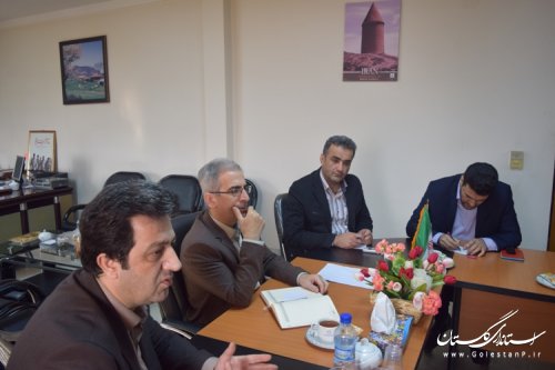 جلسه  هماهنگی کارکنان و  اعضای ستاد انتخابات کردکوی