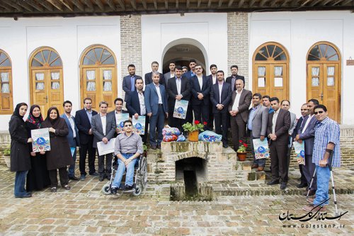کارکنان میراث فرهنگی گلستان، کمپین جمع آوری درب بطری را حمایت کردند