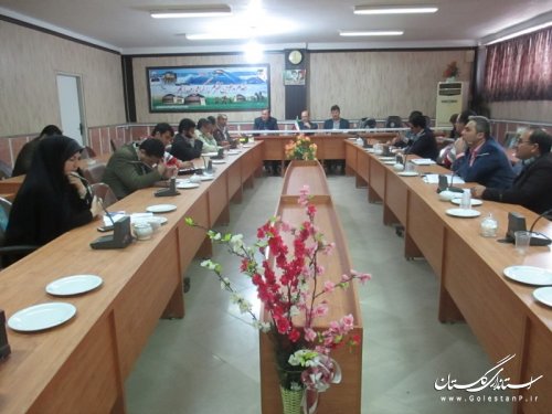 اولین جلسه ستاد ساماندهی امور جوانان شهرستان ترکمن در سال 95 برگزار شد