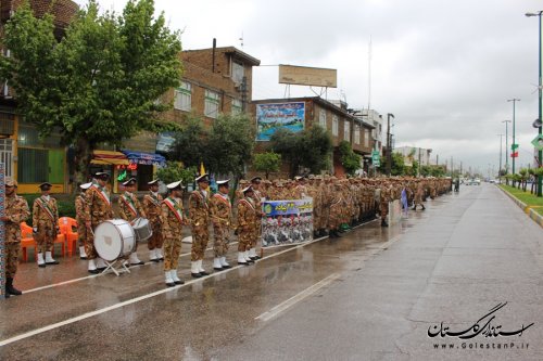 برگزاری رژه نیروهای مسلح به مناسبت روز ارتش جمهوری اسلامی ایران