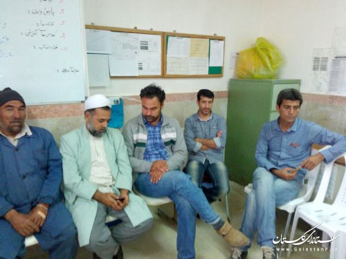جلسه هفته سلامت در مرکز بهداشت روستای مالای شیخ برگزار شد