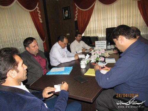 جلسه کمیته پشتیبانی ستاد انتخابات شهرستان گمیشان برگزار شد