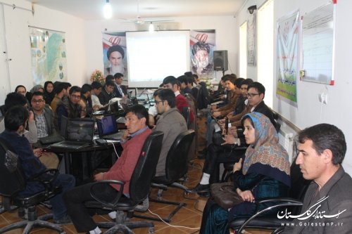 برگزاری جلسه آموزشی کاربران رایانه مرحله دوم انتخابات در شهرستان مراوه تپه