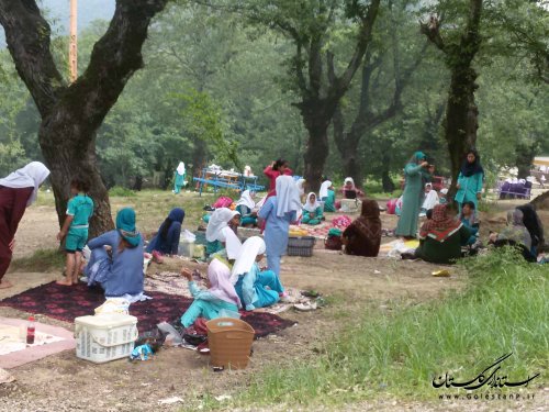 روزهای اردویی در پارک شبنم نوده خاندوز