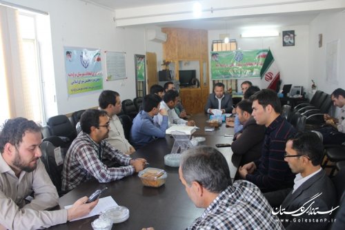 برگزاری چهل و چهارمین جلسه ستاد انتخابات شهرستان مراوه تپه