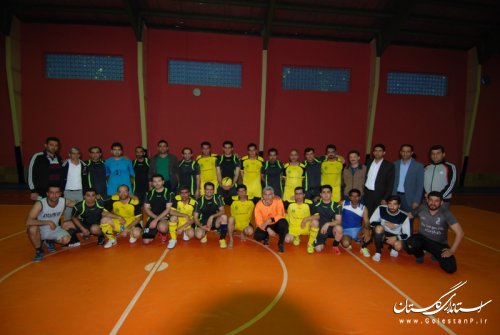 برگزاری مسابقه فوتسال بین تیم های میراث فرهنگی گلستان و یزد