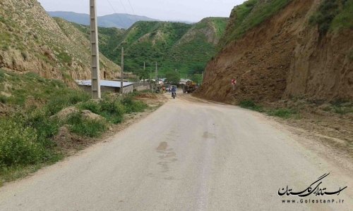 تردد در محور روستايي چاتال به گليداغ بصورت عادي جريان دارد