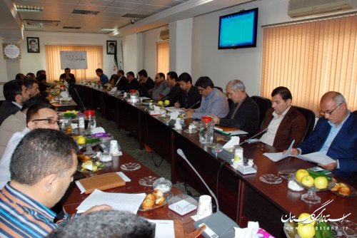اولین جلسه شورای اداری شرکت آب وفاضلاب استان در سال 95 برگزار شد