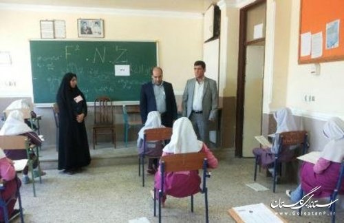 آغاز آزمون ورودی به مدارس تیزهوشان شهرستان آزادشهر