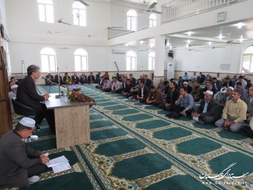 همایش شوراهای اسلامی بخش مرکزی شهرستان آق قلا برگزار شد