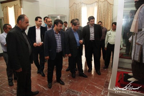 افتتاح نمایشگاه فرهنگ وتمدن گرگان باستان به روایت 70 اثر موزه ملی ایران درکاخ موزه گرگان