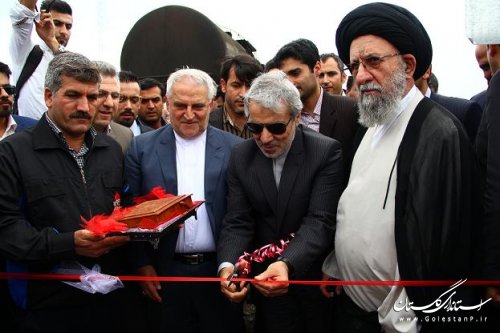 بندرخشک اینچه‌برون گلستان كلنگ‌زنی شد