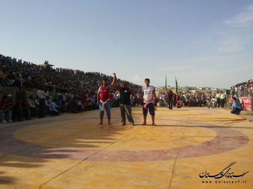 برگزاری بزرگترین رویداد ورزشی شهرستان مراوه تپه در آرامگاه مختومقلی فراغی