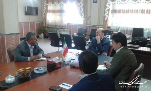 جلسه کارگروه کشاورزی شهرستان ترکمن برگزار شد