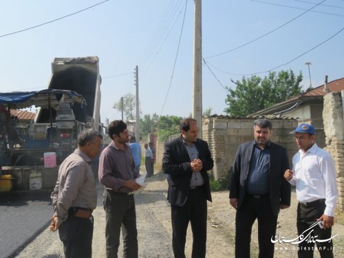 بازدید فرماندار رامیان ازبرخی پروژه های بنیاد مسکن در شهرستان