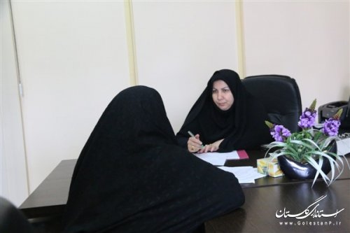 ملاقات حضوری مدیرکل بهزیستی گلستان با مددجویان تحت پوشش این استان