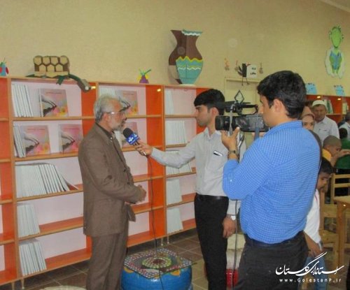 افتتاح دومين مركز فراگيركانون پرورش فكري گلستان در شهرستان آق قلا